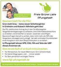 Freie Gr&uuml;ne Liste Pfungst&auml;dter Woche Anzeigen KW48_2020